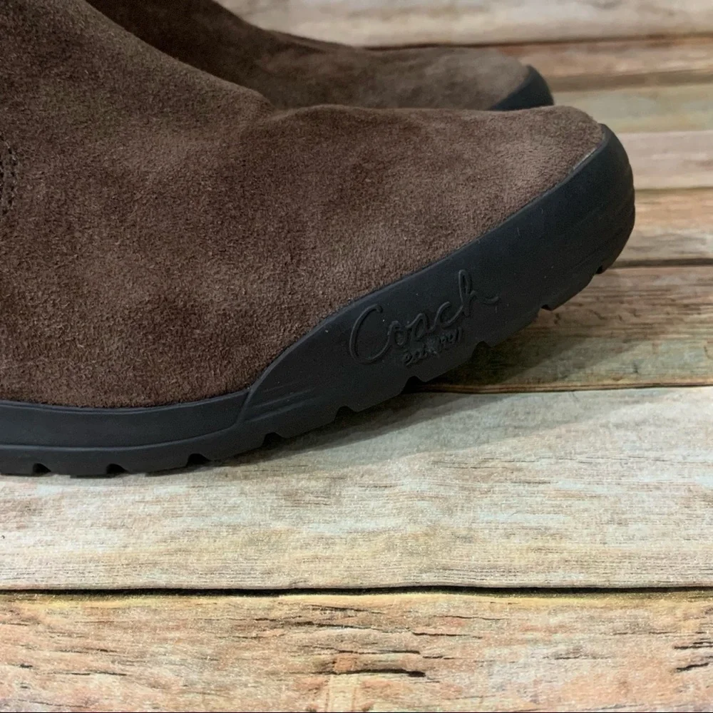 Coach Talen Brown Winter Boots